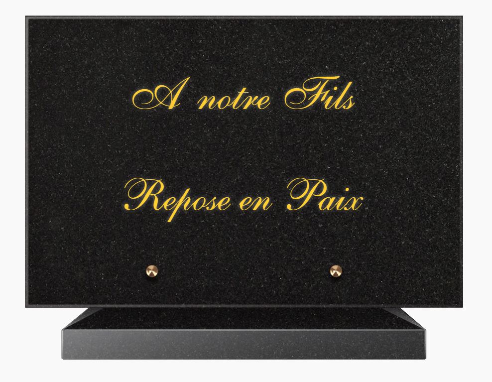 Plaques funéraires pour les "Fils"