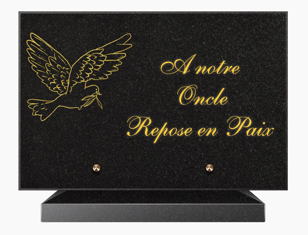 Plaques funéraires pour les "Oncles"